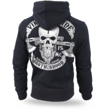 Dobermans Aggressive zip-up hoodie &quot;VIKING HORDE BZ212&quot; - black
