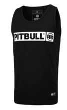 Tank Top T-shirt PIT BULL Spandex &quot;HILLTOP 190&quot; - black