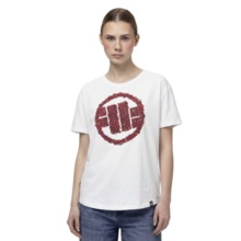 PIT BULL "LOGO HEARTS" Women's T-shirt - White