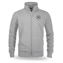 Bluza rozpinana Dobermans Aggressive "COMBAT BCZ404" - szara