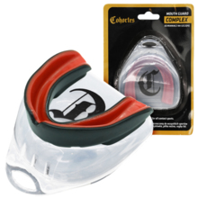 Cohortes &quot;Complex&quot; single jaw mouthguard - red and black