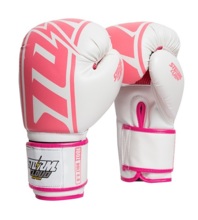 Rękawice bokserskie StormCloud "Bolt 2.0" - biało/różowe