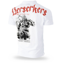 Polo Koszulka Dobermans Aggressive "BERSERKERS TSP127" - biała