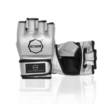 Rękawice treningowe Octagon Gold Edition 1.0 MMA - srebrne