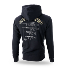 Dobermans Aggressive &quot;FUCKING FAMILY&quot; BZ306 Zip-Up Sweatshirt - Black