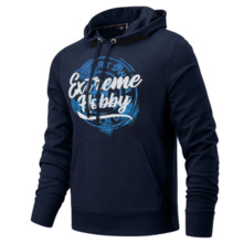 Extreme Hobby &quot;BADGE&quot; hoodie - navy blue