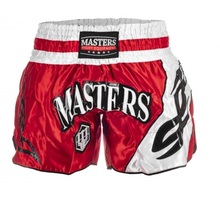 Spodenki sportowe Muay Thai Masters ST-MASTERS - czerwone