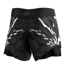 Spodenki combat Extreme Hobby | BLACK PANTHER - czarny/biały