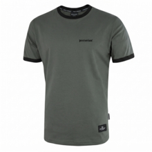 Pretorian Ringer "Pretorian" 3D T-Shirt - Khaki