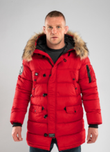 PIT BULL winter jacket &quot;Kingston&quot; &#39;20 - red