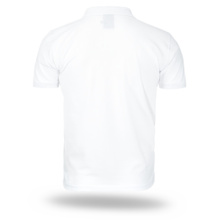 Dobermans Aggressive "Basic Logo" Polo Shirt TSP357 - White