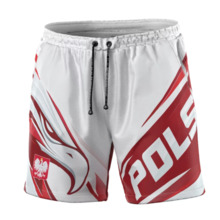 Szorty sportowe Extreme Hobby | POLSKA ULTIMATE - biały
