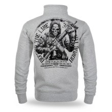 Dobermans Aggressive "TACTICAL II BCZ415" Zip-Up Sweatshirt - Gray