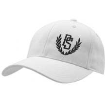 Pretorian "PS 3D Black" Cap - White