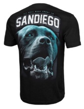 Koszulka PIT BULL "SanDiego" '22 - czarna
