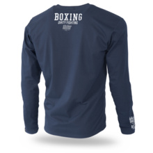 Longsleeve Dobermans Aggressive "DIRTY FIGHTING" LS270" - granatowy