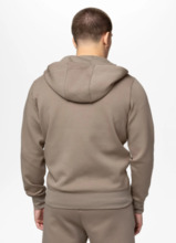 Bluza rozpinana z kapturem PIT BULL "SAMPSON" - piaskowy