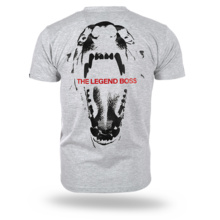 Koszulka T-shirt Dobermans Aggressive "MOUTH" TS391 - szara