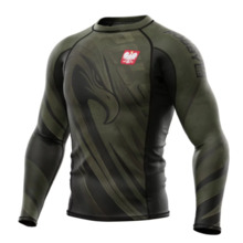 Longsleeve rashguard męski Extreme Hobby | POLSKA ULTIMATE - khaki