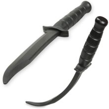 Gumowy nóż treningowy atrapa noża Bushido ARW-5051