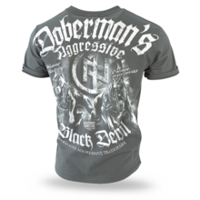 Koszulka T-shirt Dobermans Aggressive "Black Devil II TS198" - khaki