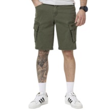 Szorty męskie bojówki PIT BULL "SCOTT" - oliwkowy