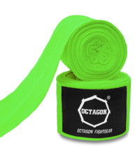 Bandaże bokserskie owijki Octagon 3 m - jasny zielony