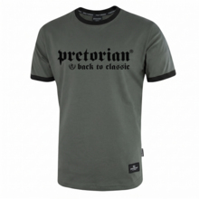 Pretorian Ringer "Back to classic" T-shirt - khaki