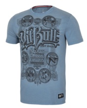 Koszulka PIT BULL "MultiSport" Denim Washed - light blue