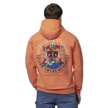 Bluza z kapturem PIT BULL "BLOODLINE II" - pomarańczowy