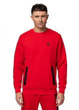 PIT BULL "DOGWOOD" men's sweatshirt - red