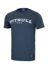 PIT BULL Denim Washed &quot;Born In 1989&quot; T-shirt - navy blue
