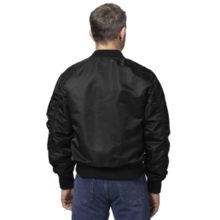 Kurtka bomberka przejściowa PIT BULL "MA-1 AKRON" - czarny