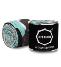 Octagon boxing wrap bandages 3 m - mint camo
