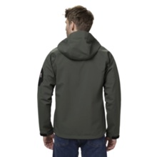 PIT BULL "Rockfish II" Hooded Softshell Jacket - Olive