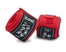 Bandaż bokserski 3m Allright - czerwony