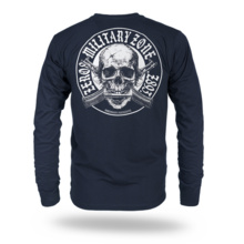 Longsleeve Dobermans Aggressive "MILITARY-ZONE" LS408 - granatowy