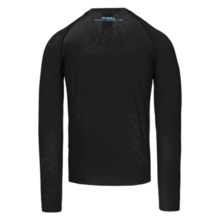 PIT BULL "RAY" longsleeve rashguard - black/blue