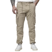 Spodnie bojówki Jogger PIT BULL "PROCTOR" - piaskowy