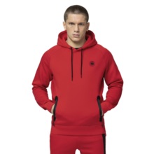 PIT BULL "DOGWOOD" Men's Hoodie - Red