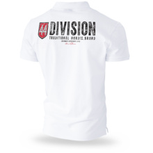 Polo Koszulka Dobermans Aggressive "DIVISION 44" TSP93 - biała
