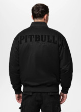 PIT BULL &quot;RADFORD&quot; transitional baseball jacket - black/black