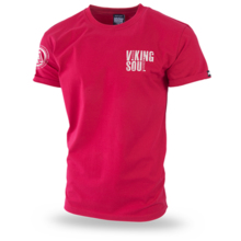 Koszulka T-shirt Dobermans Aggressive "Viking Soul TS211" - czerwona
