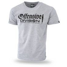 Koszulka T-shirt Dobermans Aggressive "Offensive Division TS214" - szara