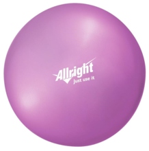  Piłka gimnastyczna Allright 18cm - różowa