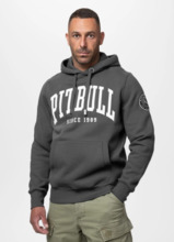 Bluza męska z kapturem PIT BULL "NORTON" - grafitowy
