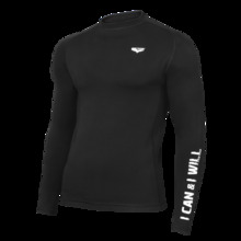 Rashguard długi rękaw Beltor "Predator" kompresyjny - czarny