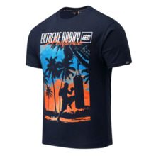 Koszulka T-shirt męski Extreme Hobby "HEATWAVE" - granatowy