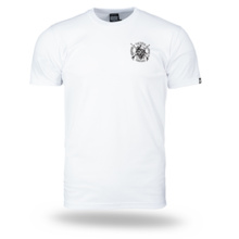 Koszulka T-shirt Dobermans Aggressive "COURAGE TS419" - biała