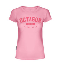 Koszulka damska Octagon "est. 2010 " - różowa